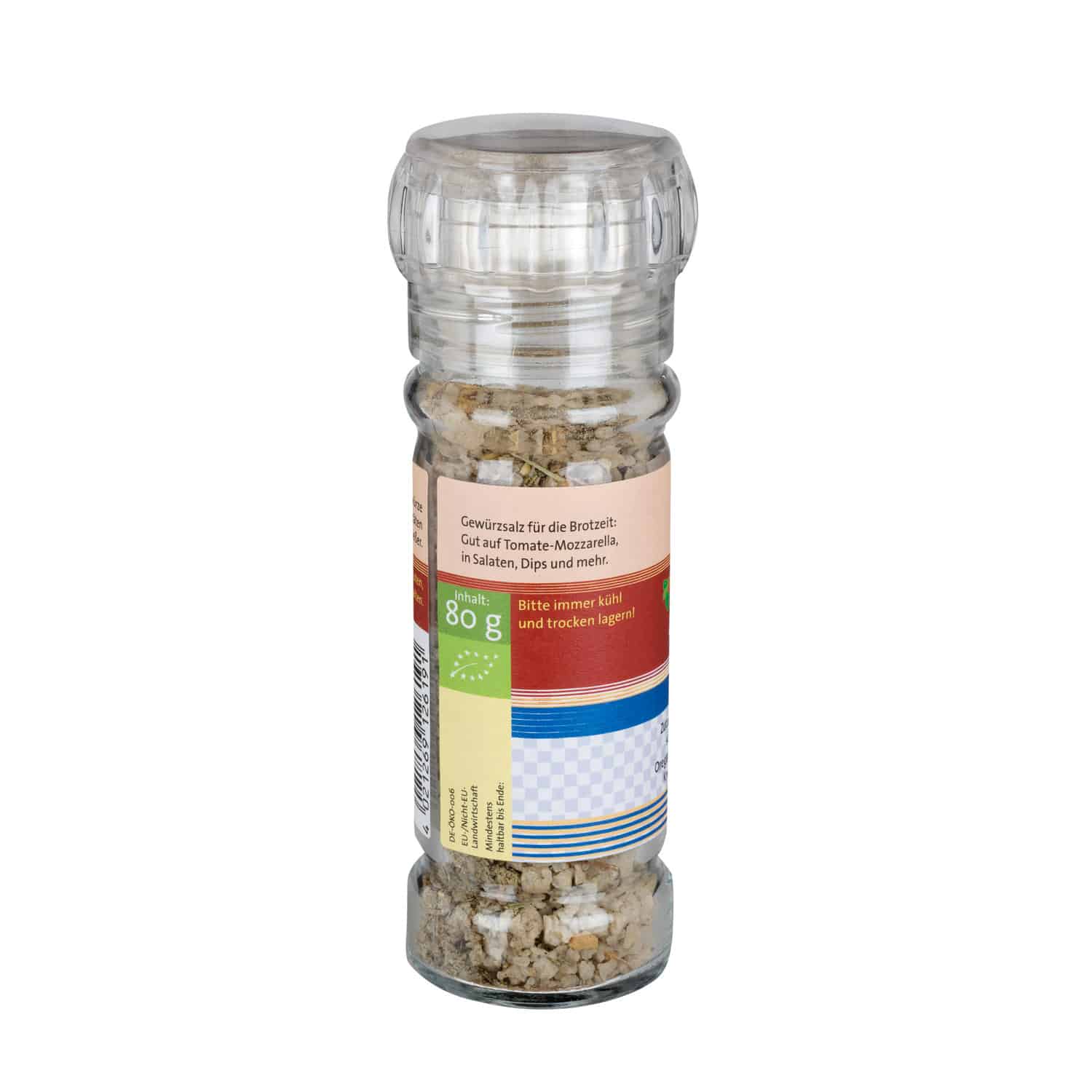 Mediterranes Brotzeitsalz - Mühle