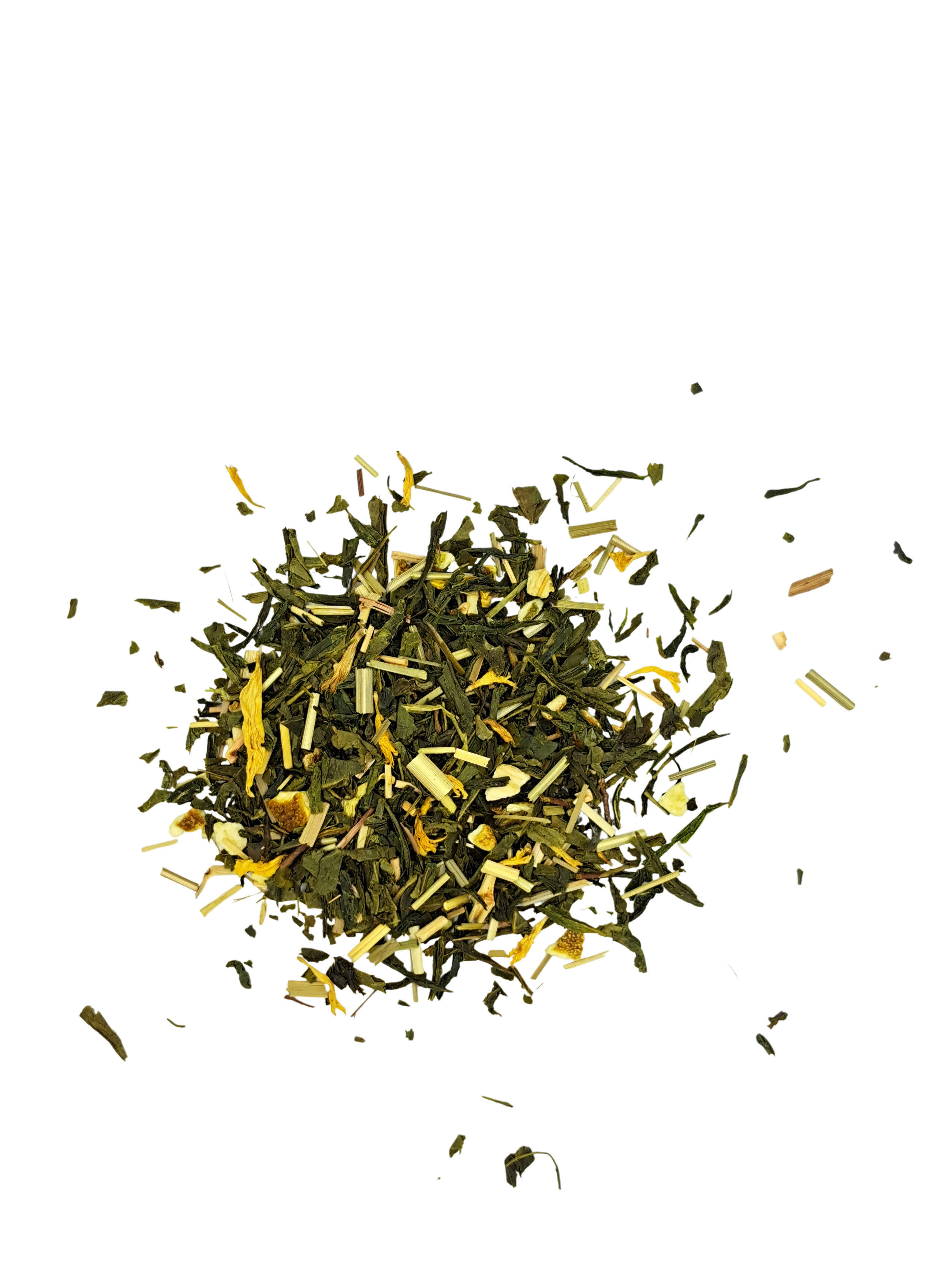 Bio Grünteemischung Mandarine - Lemongras