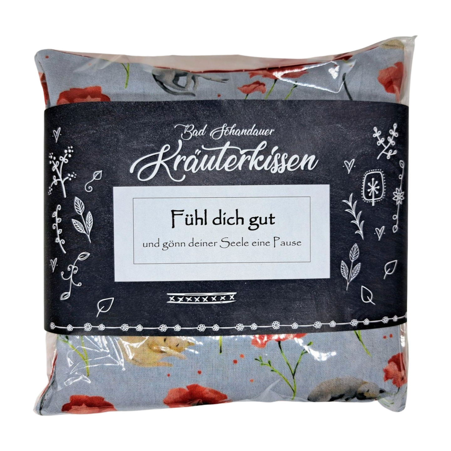 Fühl dich gut - Heilkräuterkissen Katze