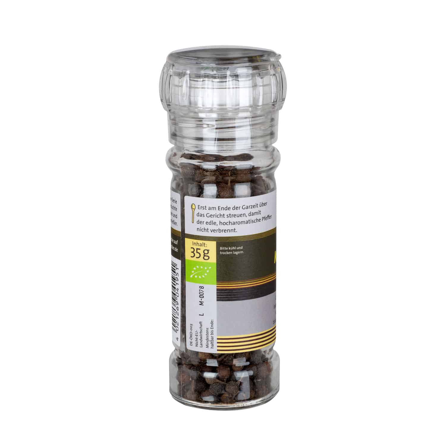 Indonesischer Kubebenpfeffer - Mühle
