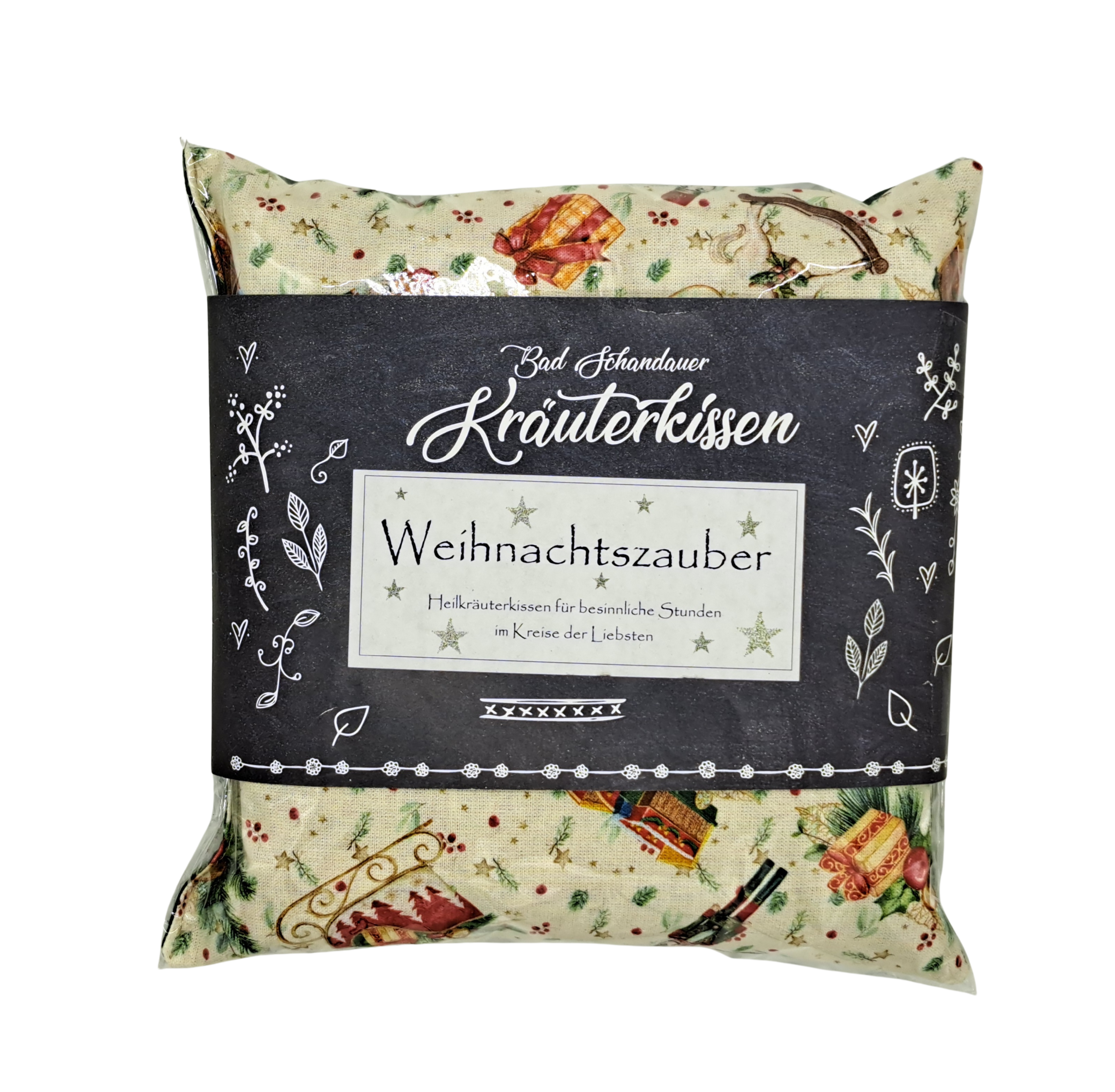 Weihnachtszauber Kräuterkissen