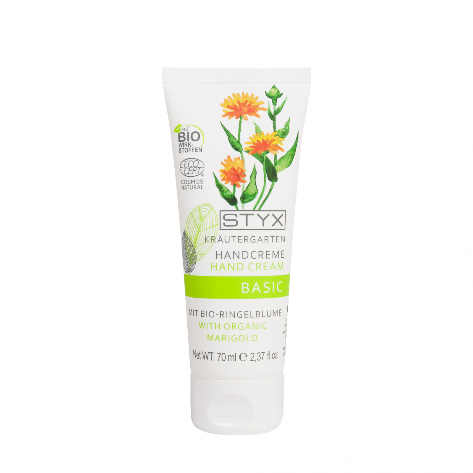 Kräutergarten BASIC Handcreme mit BIO-Ringelblume 70ml
