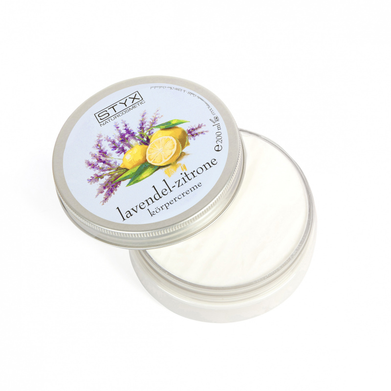 Lavendel-Zitrone Körpercreme 200ml