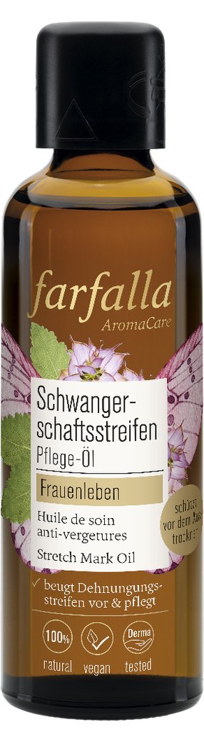 Frauenleben, Schwangerschaftsstreifen Pflege-Öl