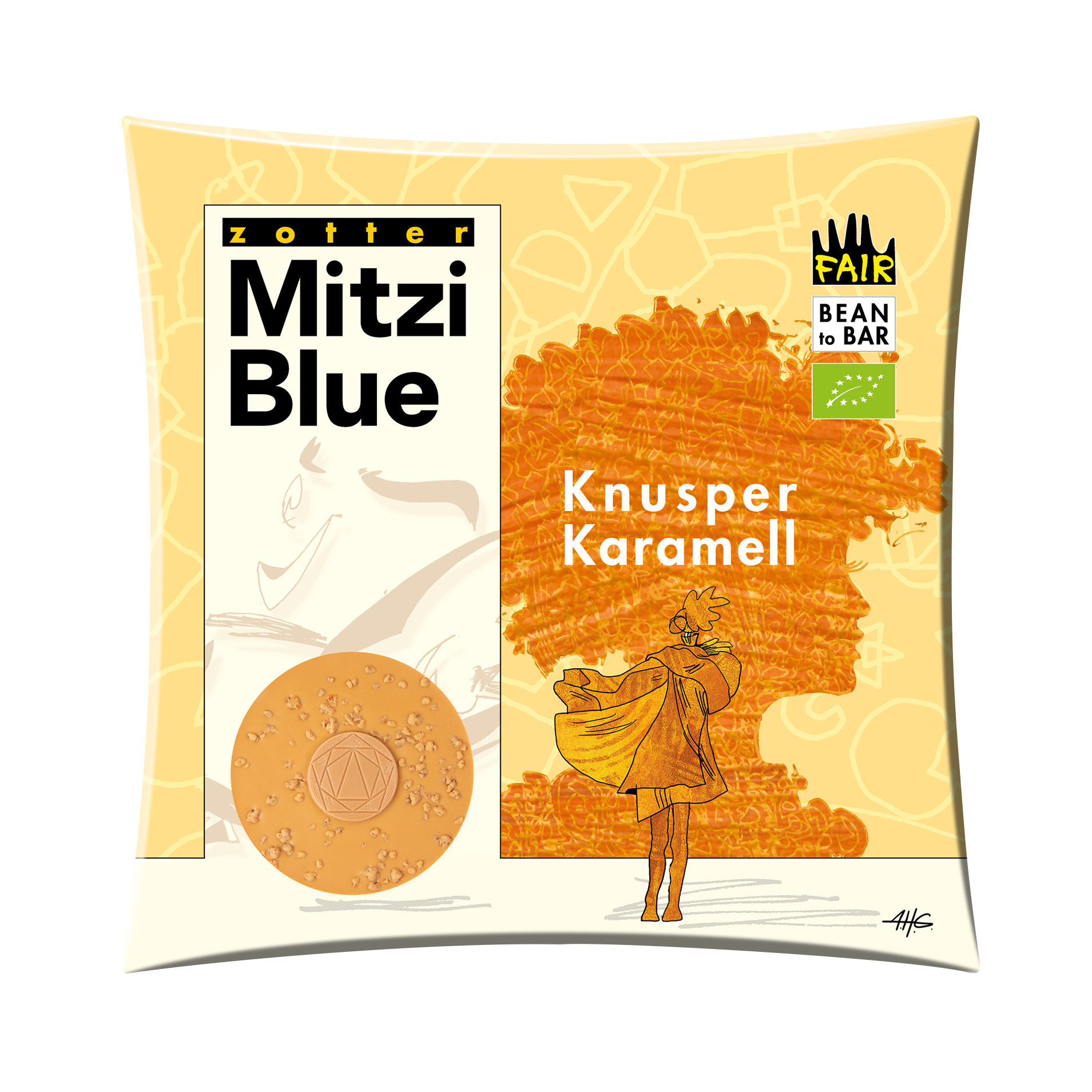 Mitzi Blue - Knusper Karamell