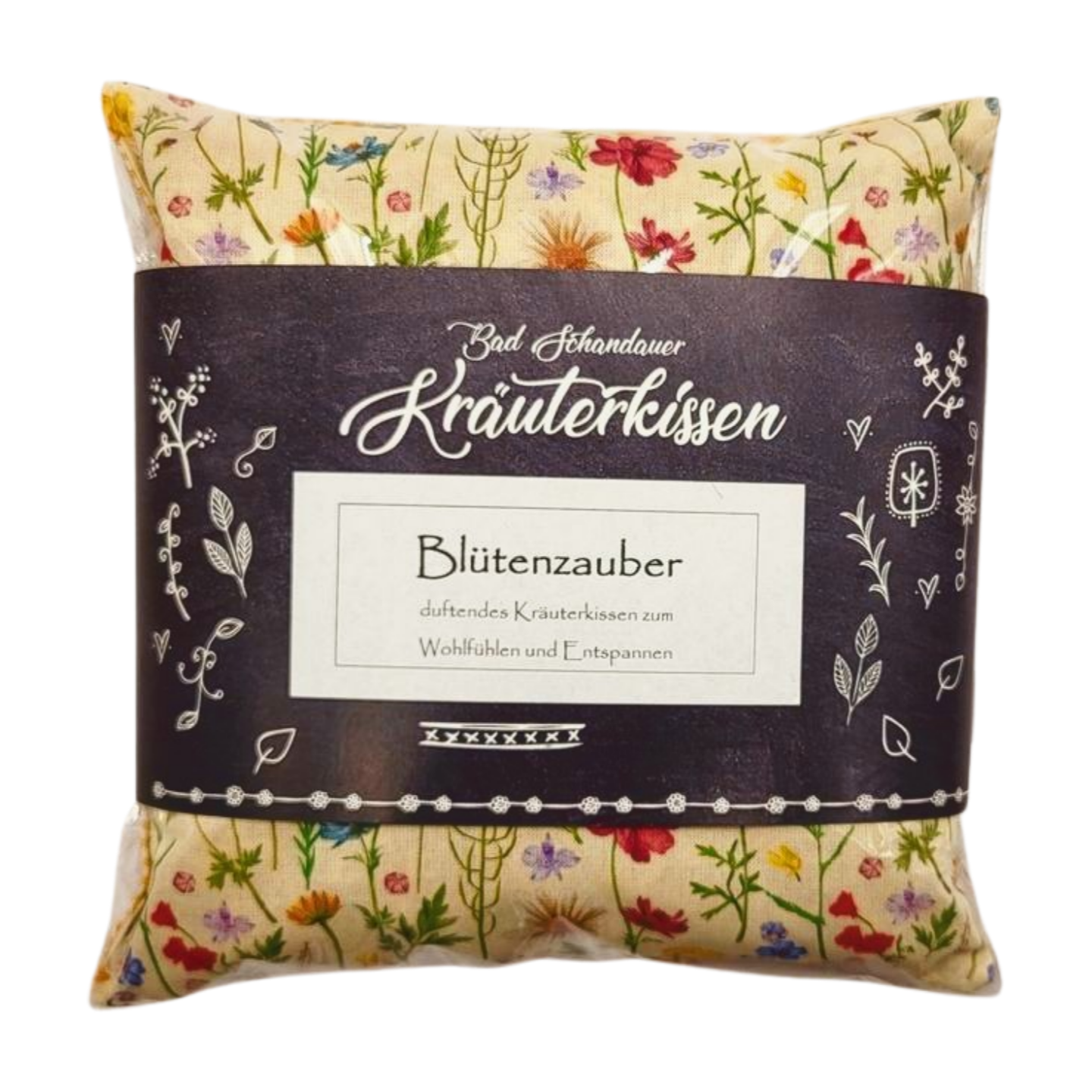 Blütenzauber Kräuterkissen - gelb