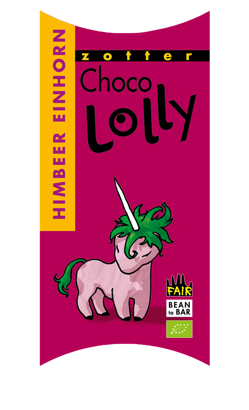 Choco Lolly - Himbeer Einhorn