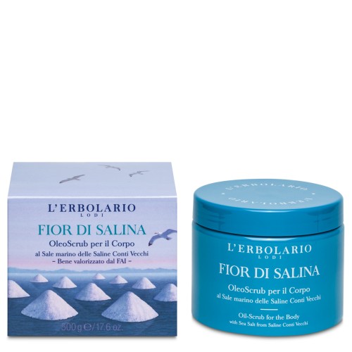 FIOR DI SALINA Salz-Öl Peeling für den Körper 500g
