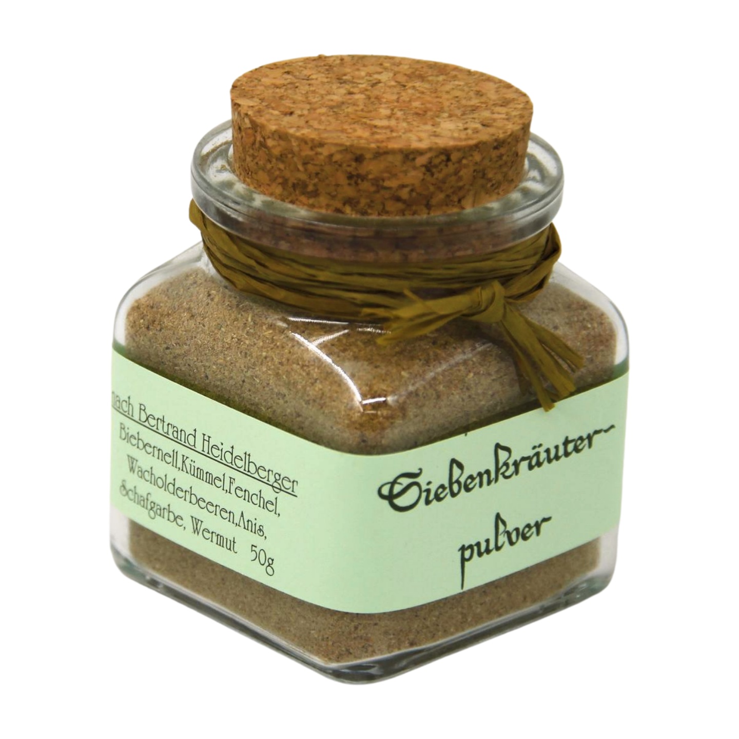 Siebenkräuterpulver, Glas 50 g bio