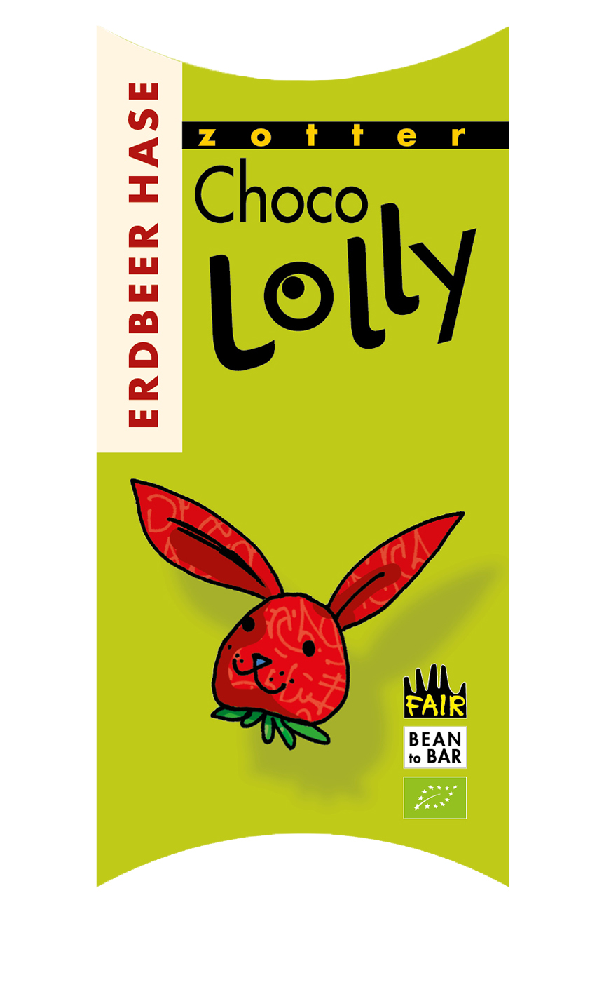 Choco Lolly - Erdbeer Hase