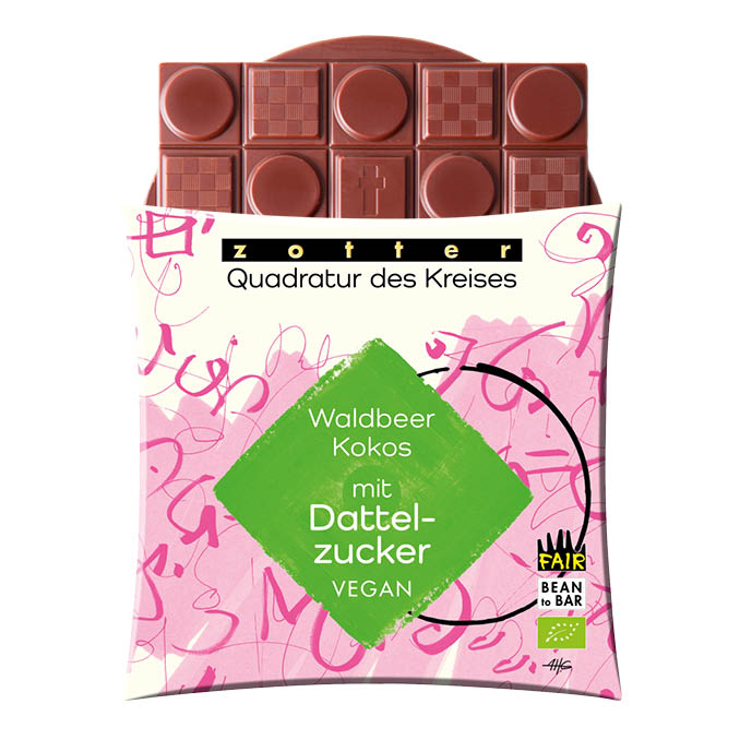 QDK - Waldbeer Kokos mit Dattelzucker