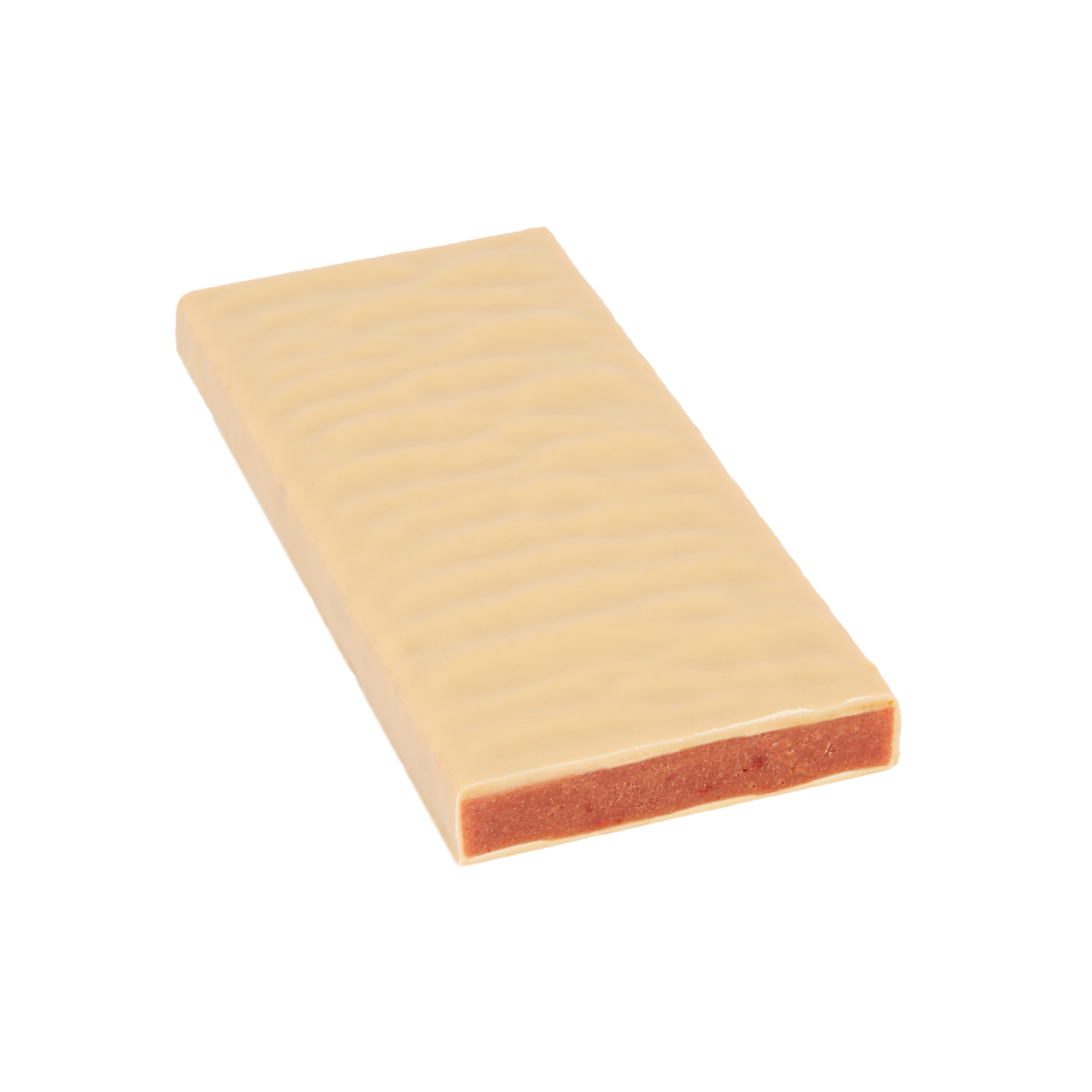 Erdbeeren, handgeschöpft Weiße Schokolade