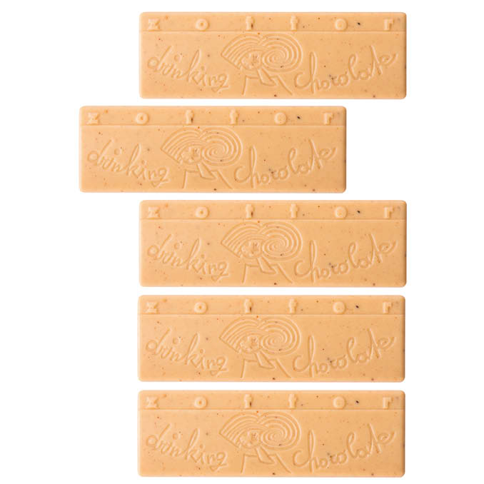 Trinkschokolade Winterzauber, Mandel-Kokos mit Zimt u. Orange